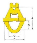 Skip Lifting Hook with spring gate Skip Lifting Hook with spring gate