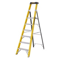 Step Ladder, Glass Fibre, Platform, 6 Tread