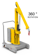150 kg Fully-Electric C'Balanced Floor Crane