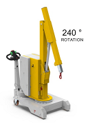 250 kg Fully-Electric C'Balanced Floor Crane