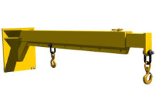 Carriage Mounted Telescopic Jib