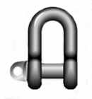 Large Dee Shackle to BS 3032