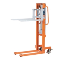 500 kg Manual Stacker Truck - Winch Operated