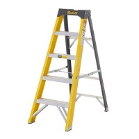 Step Ladder, Glass Fibre, Swingback, 4 Tread
