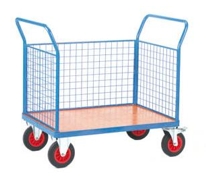 Platform Truck - 3 Mesh Sides - 850 x 500