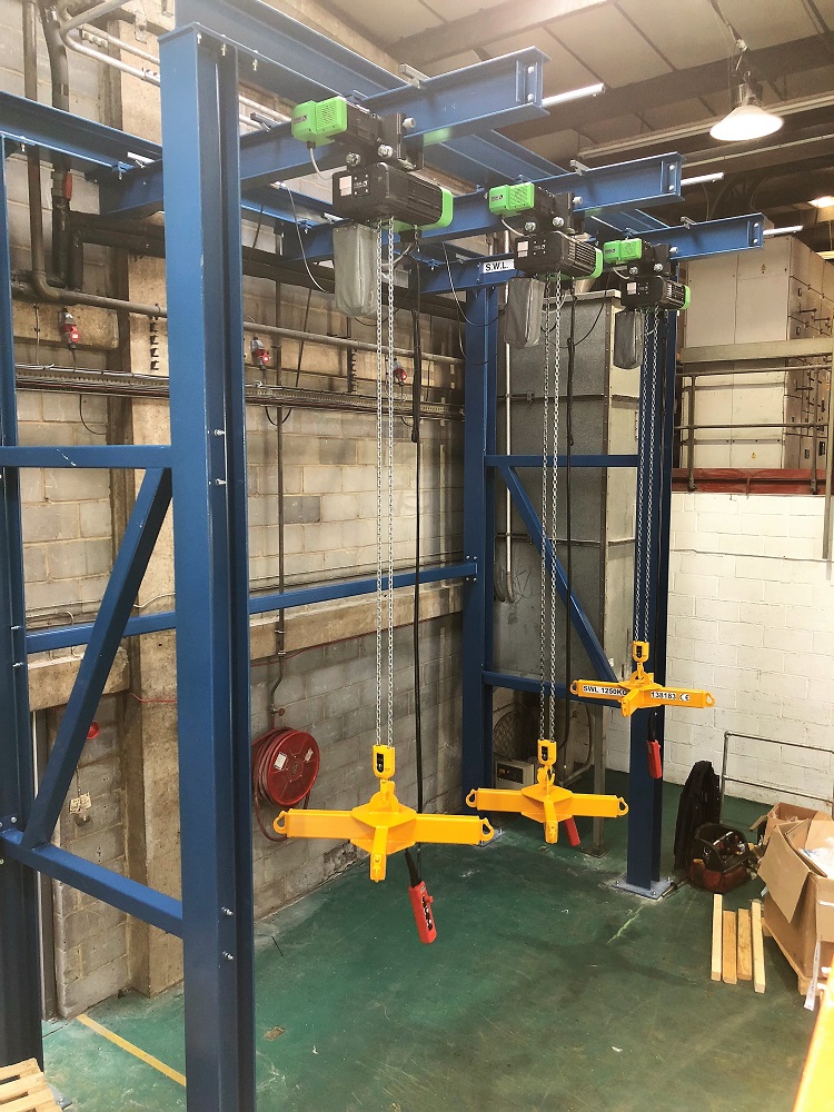 bulk bag lifting gantry